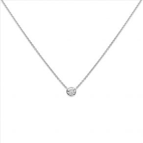 Allegra Pendant | 18k White Gold