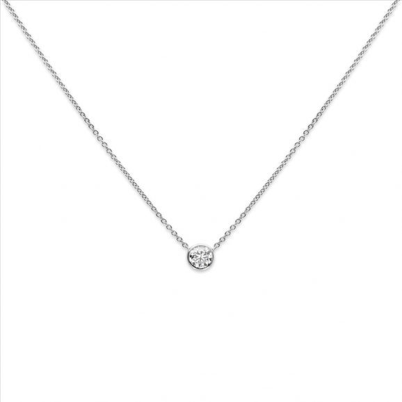 Allegra Pendant | 18k White Gold