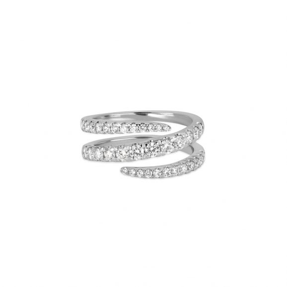 Aurora Ring | 18k White Gold