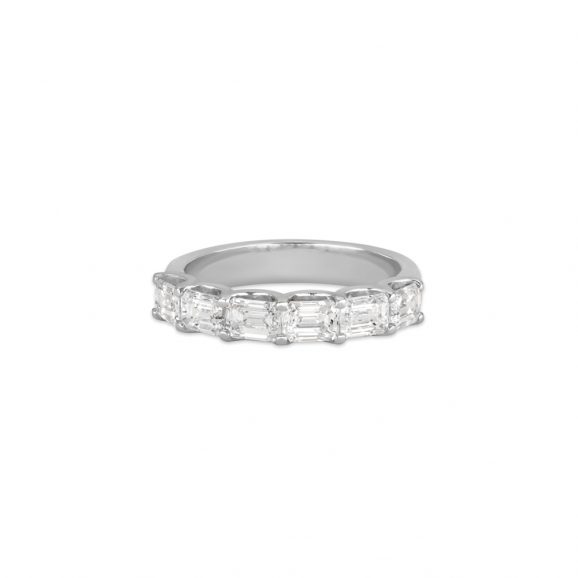 Florence Ring | 18k White Gold / Platinum