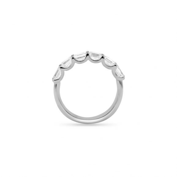 Florence Ring | 18k White Gold / Platinum - Image 2