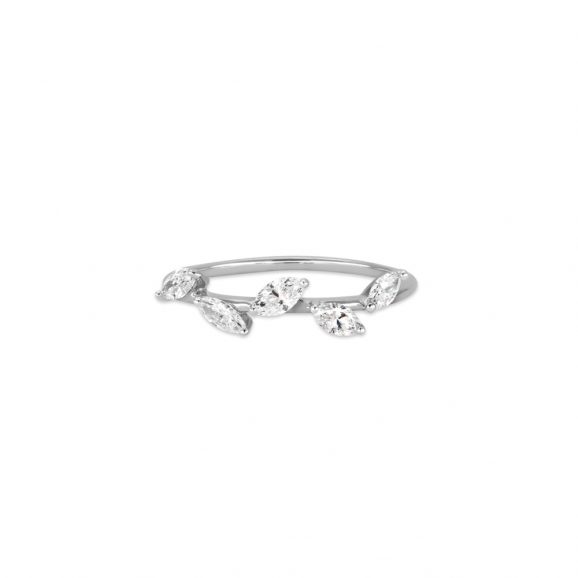 Giulia Ring | 18k White Gold